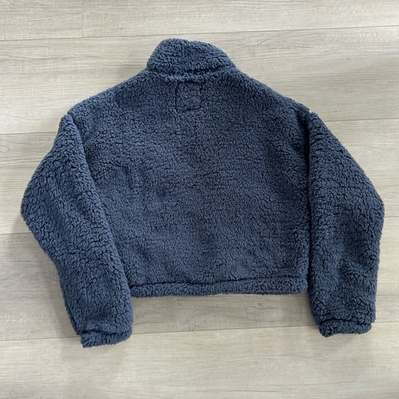 Hollister Cropped Teddy Jacket - Picture 3 of 4